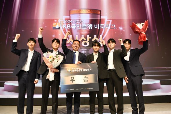 강동윤, 영림프라임창호 창단 첫해 우승 견인...MVPㆍ다승상 2관왕